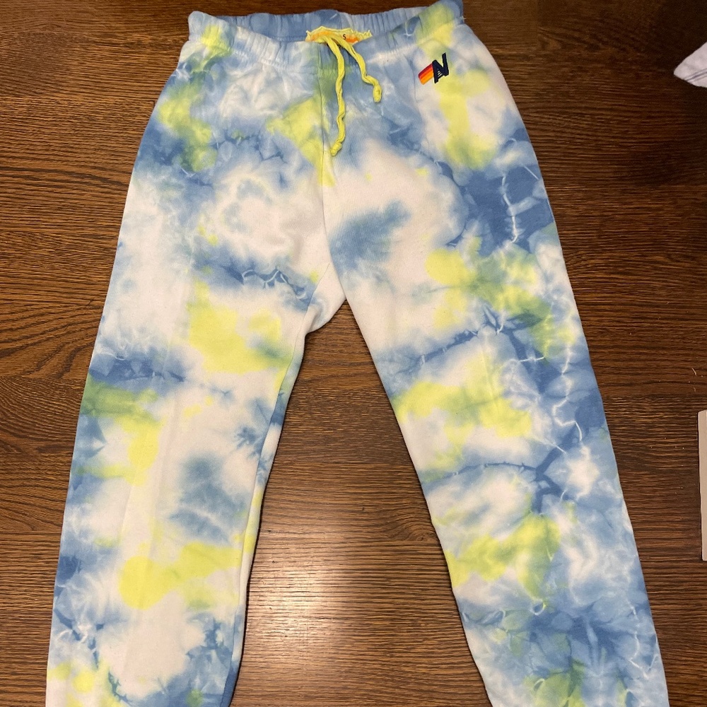 Aviator tie dye Sweatpants